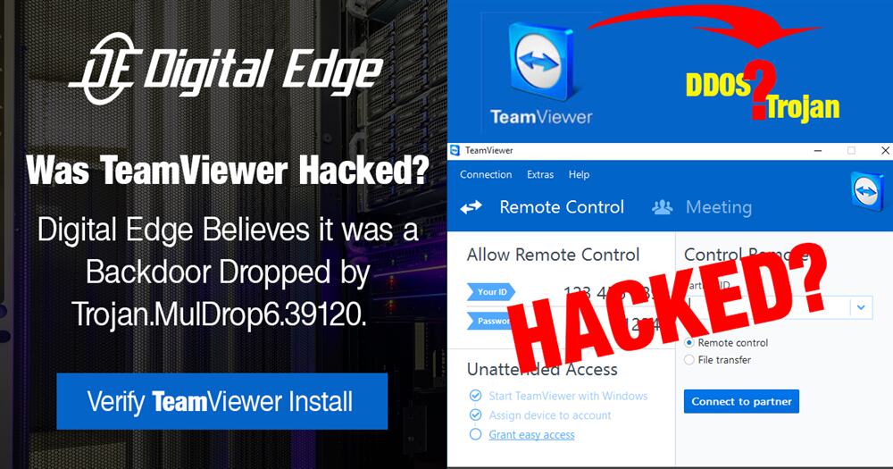 teamviewer hacked